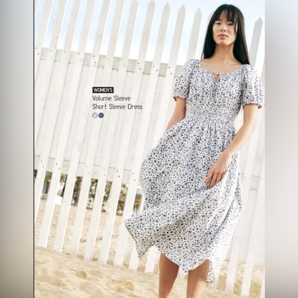 Uniqlo Volume Sleeve Dress - Picture 10 of 10